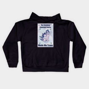 Keep An Eye Out For Mysterious Fountains Kids Hoodie